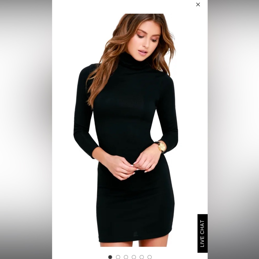 Lulu’s Ribbed Long-Sleeved Bodycon Dress